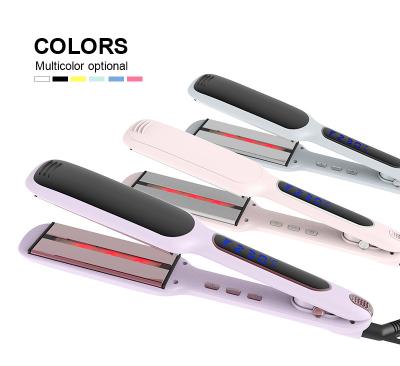 China Salon Infrared Hair Flat Iron 1 Inch For Shiny And Silky Hair 60Hz PTC Heating for sale