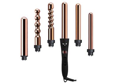 China Dual Voltage Titanium Curling Wand Set 50HZ with LED Display for sale