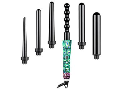 China 6 In 1 Interchangeable Curling Iron Set PTC Quick Heating Tube for sale