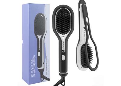 China Electric Hot Hair Tool Straightener Brush With Clamp OEM ODM Service for sale
