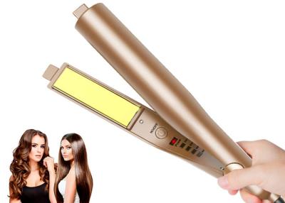 China 49W Hot Hair Tool , 450F 2 In 1 Hair Straightener And Curler for sale