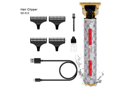 China Waterproof Hair Cutting Trimmer Machine 10W With Low Noise T Blade for sale