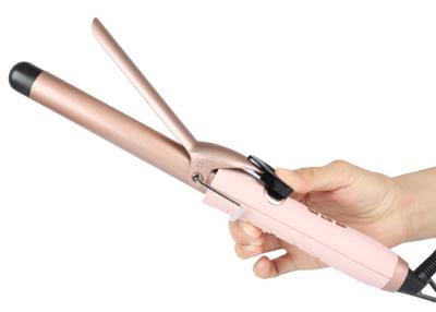 China PTC 49W Ceramic Hair Curler , LCD Electric Hair Curling Iron for sale