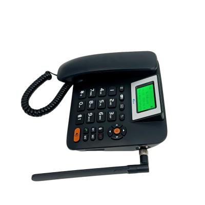 China DC Socket 4G Fixed Wireless Phone , 5V 1A 4G SIM Based Landline Phone With WIFI for sale