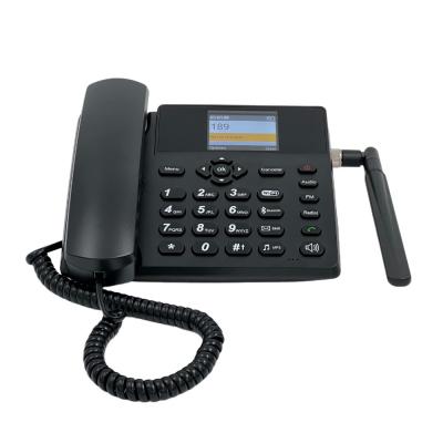 China 4G LTE Home Office Wireless Phone , HD Voice Dual SIM Fixed Wireless Phone for sale