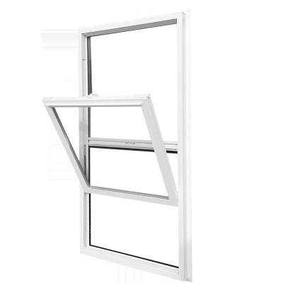 China Excellent After-sales Service UPVC Single Hung Window White Or Customized for sale