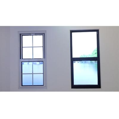 China Residential Double Hung Sash Window Tempered Glass Aluminum Single Hung Window for sale