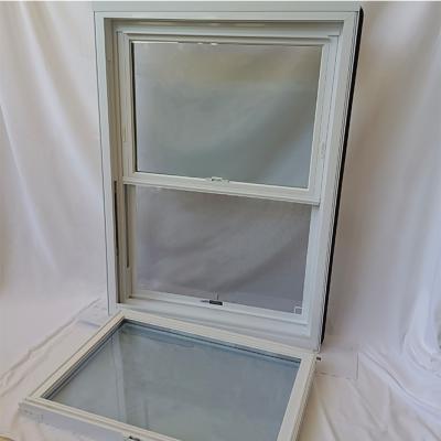 China Commercial White UPVC Soundproof Windows Sash Bay for sale