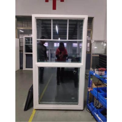 Китай Фабрика Прямая поставка Профиль американского стиля Виниловое окно ПВХ Сдвижное окно ПВХ Одновесное продается
