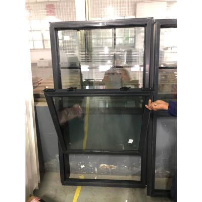China UPVC Single Vertical Sliding Window with Good Market Reputation White Or Customized for sale