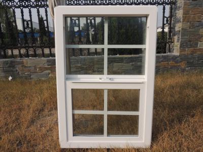 China Customized Size Size Vinyl Plastic UPVC Single Hung Window In Home for sale