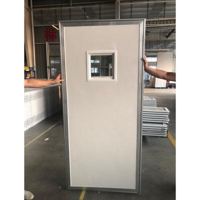 China WPC Interior UPVC Puerta lateral Puertas de PVC ya hechas para casas en venta