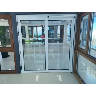 China ODM Aluminum Sliding Window And Door For Kitchen White Tempered Glass for sale