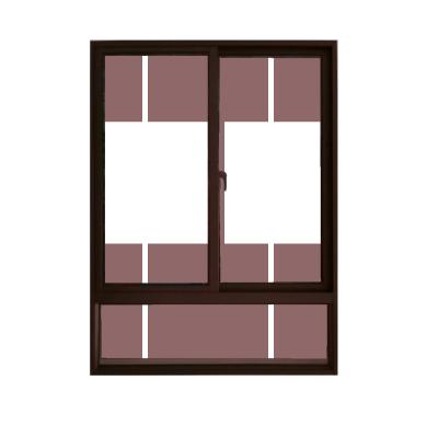 Китай OEM вертикальное алюминиевое стекло и дверь для подвальной квартиры продается
