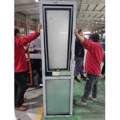 China OEM Double Glazed Aluminium Awning Window Top Hung 48 x 24 for sale