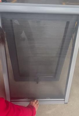 China Inswing Ventilation Aluminum Awning Window Heat Insulation for sale