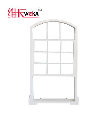 China White or Customized UPVC Up And Down Window with NFRC Certification Guaranteed for sale