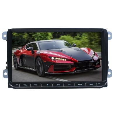 China Volkswagen 9 Inch Double Din Car Stereo Head Unit Autoradio Carplay Capacitive Screen for sale