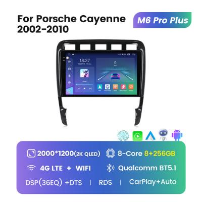 Китай Cayenne 2002-2010 Porsche Android Auto 64 ГБ 9-дюймовый 8-ядерный беспроводной CarPlay продается