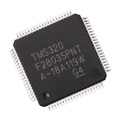 China TI TMS320F28035PNT LQFP-80 32-bit MCU Microcontroller for sale