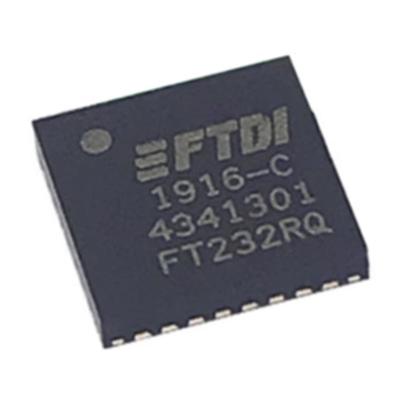 China FTDI FT232RQ-REEL QFN-32 USB Interface Ic I2C SPI UART Protocol Support for sale
