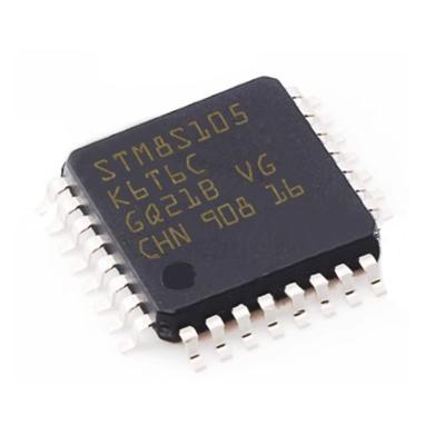 China High Quality ARM MCU STM8 STM8S105 STM8S105K6T6 STM8S105K6T6C LQFP-32 Microcontroller Stock IC à venda