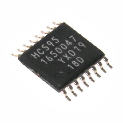 China New and original IC Chip 74 series logic chip Integrated Circuit TSSOP-16 74HC595PW for sale