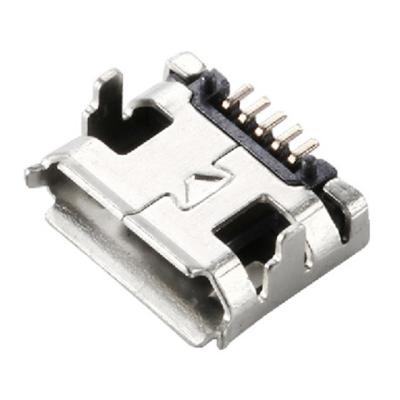 China USB - micro B USB 2.0 Receptacle Connector 5 Position Surface Mount, Right Angle; Through Hole for sale