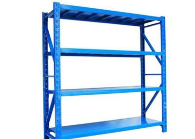 China Pallet 200KG/Layer Metal Warehouse Storage Shelves Powder Coated Light Duty for sale
