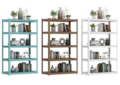China 4 Layer 690mm Free Standing Metal Shelves Adjustable Heavy Duty for sale
