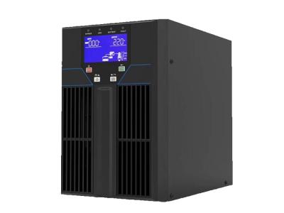 China High Frequency 100-240VAC Tower Type UPS 3kva Online Ups For Computer for sale