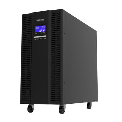 China 100-240VAC 10kw High Frequency Online UPS 10kva Pure Sine Wave Snmp Card for sale