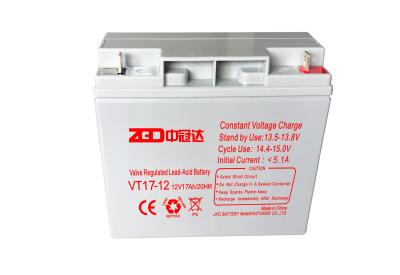Китай Батарея UPS RoHS 12V 17AH свинцовокислотная для электрической системы электричества продается