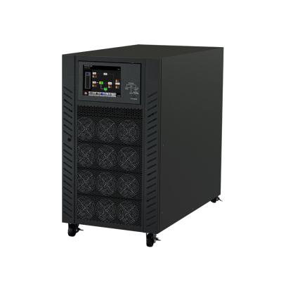 China Long Time Backup High Frequency Online UPS 10kva 8KW With 16pcs External Battery for sale