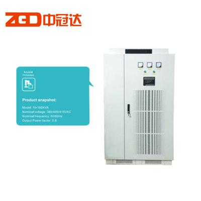 China 30KVA 24KW Industrial Online UPS Three Phase Long Backup Time UPS for sale