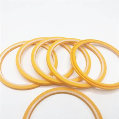 China 100 115 6 Yellow HBY Buffer Seal Hydraulic Cylinder Oil Seal for sale