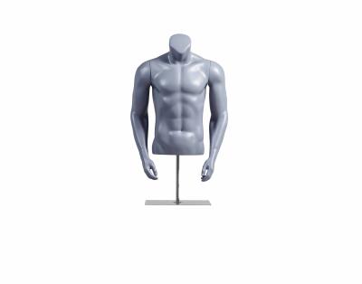 China Sport athletic male mannequin torso headless half body mannequin for sale