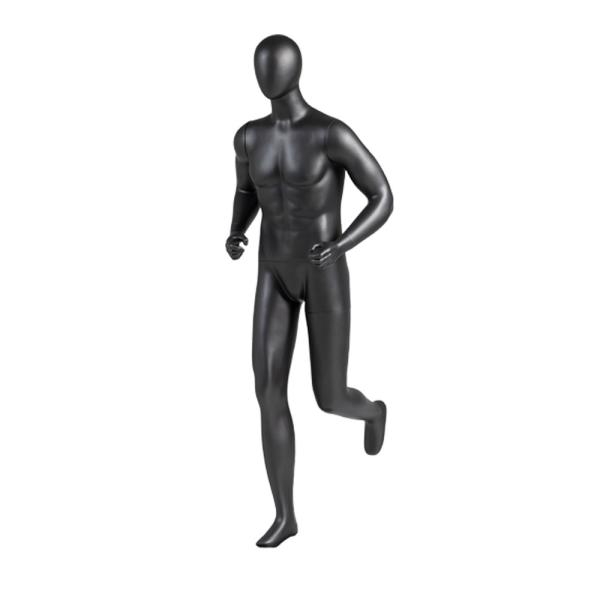 Quality Casual Jogging Full Body Male Mannequin Matte Fiber Glass Model for sale