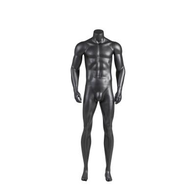 China Non Leading Athletic Male Mannequin , Upright Matte Fiber Glass Mannequin for sale