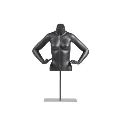 Китай Безголовый женский манекен без головы, вертикальный женский манекен с половиной тела продается