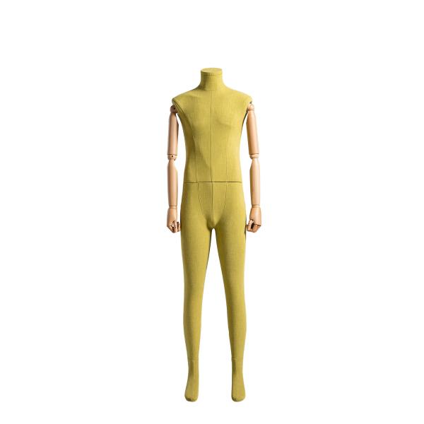 Quality Headless Electroplated Male Full Body Mannequin Stand Upright Various Colors for sale