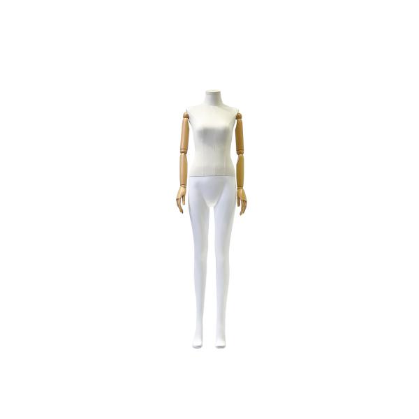 Quality White Headless Female Mannequin With Natural Body Curves Displaying Clothing for sale