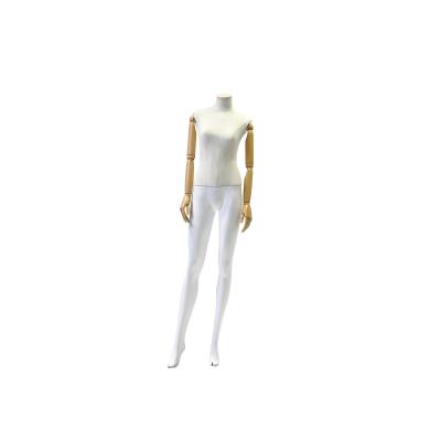 Китай Белый безголовый женский манекен с естественными кривыми телами, показывающий одежду продается