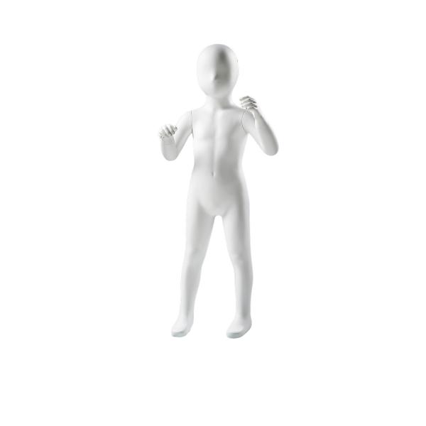 Quality Fiberglass Child Mannequin Full Body Erect Posture Clothing Display for sale