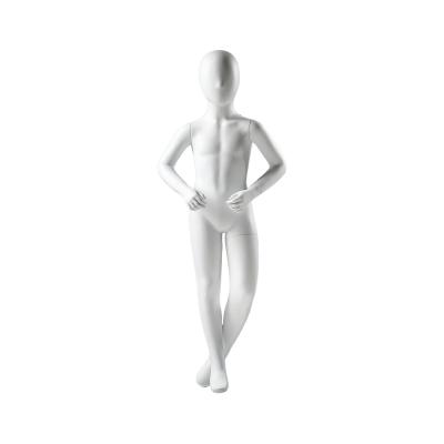China Lovely Fiberglass Child Mannequin Stand 25CM Shoulder With Upright Posture for sale