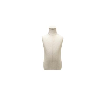 China Upright Half Body Mannequin Stand 65cm Bust For Shop Clothing Display for sale