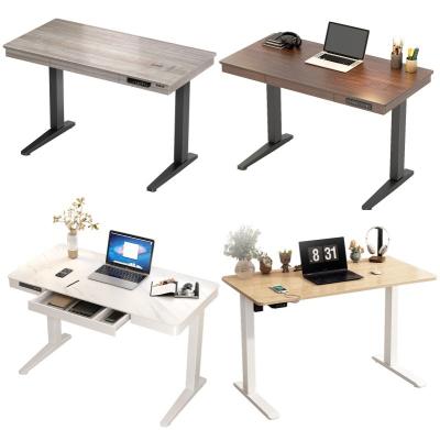 China Unique Office Desk for Standing and Free Laptop Less Than 50db Noise Stainless Steel for sale