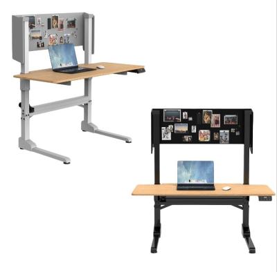 China Electric Lift Office Desk Stylish Sit and Stand Up Desk for Ergonomic Work Environment for sale