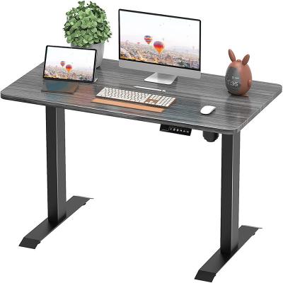 China Stainless Steel Telescopic Computer Desk Frame With 38mm/S Speed Adjustable Height for sale