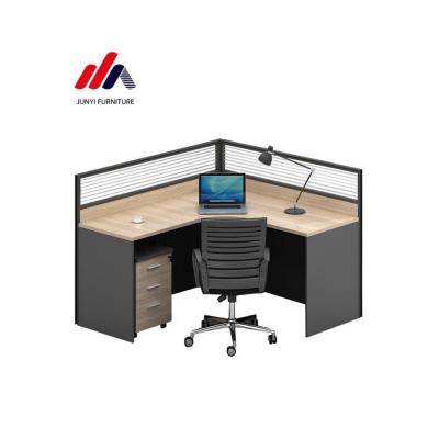 China Cubicle Workstation Furniture Office Desk Partitions And MFC Coworking Desk for sale